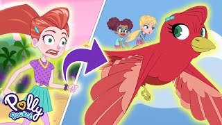 Polly Pocket Adventures in Sparkle Cove Ep 1  Lilas NEW Power  Return to Sparkle Cove Part 1 [upl. by Anayeek]