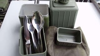 Yugoslavian Mess Kit  Military Surplus Preview  The Outdoor Gear Review [upl. by Joaquin]