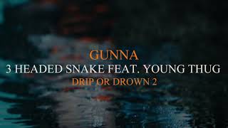 Gunna  3 Headed Snake Feat Young Thug Official Audio [upl. by Yarased]