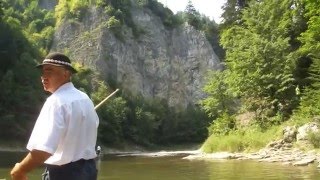 Pieniny National Park Dunajec rafting [upl. by Airotkciv]