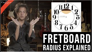 Fretboard Radius Explained  Fender and Gibson [upl. by Benton]