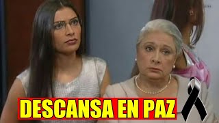 FALLECIO importante ACTRIZ de Betty La Fea DESCANSA EN PAZ DOÑA INESITA [upl. by Eledoya4]