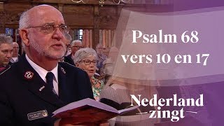 Psalm 68 vers 10 en 17  Nederland Zingt [upl. by Leela]