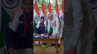 Paris Paralympic heroes meet PM Modi [upl. by Salas671]