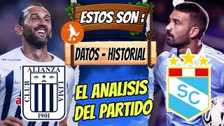 Estos son los datos del Alianza Lima vs Cristal hoy  Historial análisis y como vienen los equipos [upl. by Anilatsyrc]