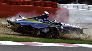 Spa Crash Compilation Eau Rouge And Raidillon [upl. by Nrubloc470]