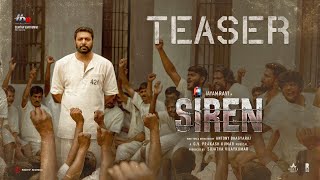 Siren  Official Teaser  Jayam Ravi Keerthy Suresh  GV Prakash Kumar [upl. by Narik925]