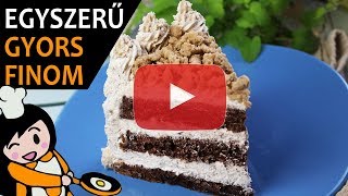 Tejszínes gesztenyetorta  Recept Videók [upl. by Aikcin553]