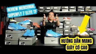 MERCURIAL SUPERFLY 7 ELITE TF NEW LIGHTS  SO SÁNH SUPERFLY 6 TF ELITE VÀ SUPERFLY 7 TF ELITE [upl. by Anaihk]