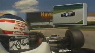 1993 nigel mansell ONBOARD ROAD AMERICA [upl. by Vallery]