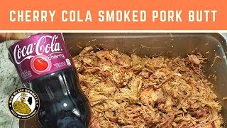 Cherry Cola Smoked Pork Butt on the Rec Tec 700 [upl. by Ailak]