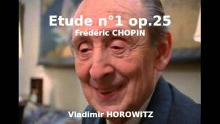 CHOPIN  Etude n°1 op25 Horowitz [upl. by Bussy]