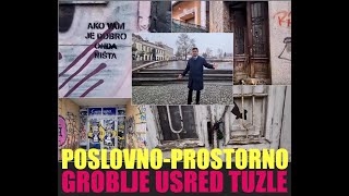 POSLOVNO PROSTORNO GROBLJE USRED TUZLE  Zapušteni i napušteni brojni poslovni prostori [upl. by Anavoig658]