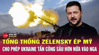 Tin tức Nga Ukraine mới nhất 19 Ukraine thúc giục Mỹ cho phép tấn công sâu hơn vào Nga  Tin24h [upl. by Ieppet]