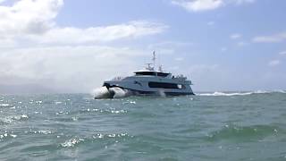 Freizer 28m Wave Piercer Power Catamaran  For Sale  quotMuschi Khanquot [upl. by Canty]