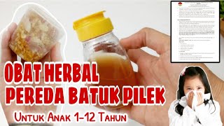 AMPUH ‼️OBAT HERBAL PEREDA DEMAM BATUK DAN PILEK UNTUK ANAK [upl. by Fleeman]