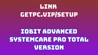 🔸IObit Advanced SystemCare Pro🐱 HOW TO INSTALL 💻PCLAPTOP TUTORIAL 2024 no charge👽 [upl. by Ariad]