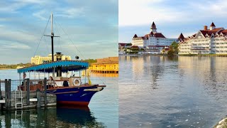 Magic Kingdom Boat Ride to Grand Floridian amp Polynesian Resorts in 4K  Walt Disney World 2023 [upl. by Maye764]