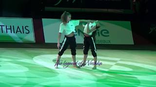 Dina amp Arina AVERINA RUS  2019 Thiais gala [upl. by Zalea602]