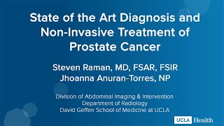 Prostate cancer Stateoftheart diagnosis and noninvasive treatment [upl. by Haakon]