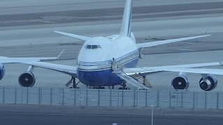 Boeing 747SP  Sands Corporation  Las Vegas 4KUHD [upl. by Kathye]