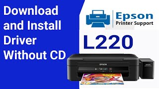 Epson l220 driver install and download  printer and scanner driver without CD Tech Verma support [upl. by Harry]