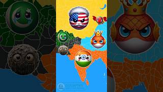 Part 14  Pakistan amp India Friendship Vs Garbage Monster countryballs countries shortsvideo [upl. by Bunting]