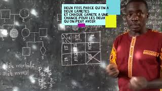 Calcul probabilité Hérédité autosomale récessif cas de 2 parents sain de donner un enfant malade [upl. by Nitniuq924]