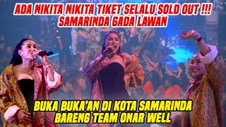 ADA NIKITA MIRZANI TIKET SELALU SOLD OUT  SAMARINDA PALING THE BEST [upl. by Idmann]