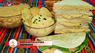 ‼️PASTA DE POLLO🍗🥪🥪 PARA EMPRENDER😘👌 [upl. by Burra]