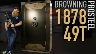 The MOST Bad Browning ProSteel Gun Safe  Browning 1878 49T Gun Safe Review [upl. by Rossing]