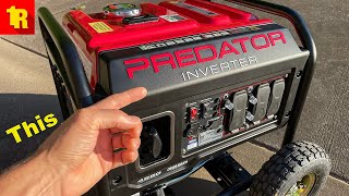 This Generator Replaced My Predator 3500 The Predator 4550 Inverter Is Awesome [upl. by Nilram]