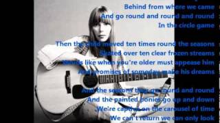 Joni Mitchell  The Circle Game [upl. by Kcirdnekal]