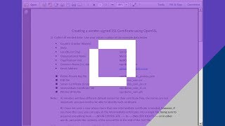 HowTo Create a VendorSigned SSL Certificate Using OpenSSL  Part 1 [upl. by Eerhs]