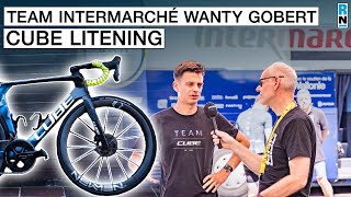 Cube Litening Aero von Biniam Girmay – PLUS MechanikerTipps von Team Intermarché Wanty Gobert [upl. by Bertold]