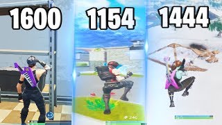 Comparando todas las resoluciones extendidas en Fortnite  ¡Cómo encontrar la resolución perfecta [upl. by Arremat]