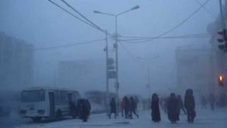 51°C in Yakutsk City Siberia  Russia Yakutsk Weather [upl. by Deedee]