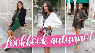 LOOKBOOK AUTUNNO 2021 6 IDEE OUTFIT  TANTI CONSIGLI [upl. by Etnahsal]