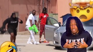 Pull Up Drive By Prank in a Open Carry Hood… Gone Wrong [upl. by Yraunaj]