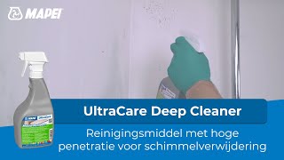 Schimmel verwijderen  UltraCare Deep Cleaner reiniger [upl. by Ahsiuq]