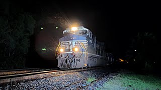 NS whiteface solo with 14 cars [upl. by Attelra145]