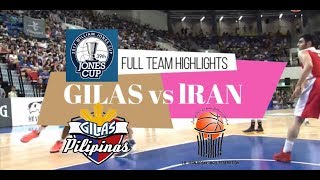 Full Game Highlights Philippines Gilas vs Iran 2017 William Jones Cup [upl. by Noeruat387]