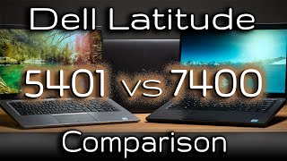 Dell Latitude 5401 vs 7400 Comparison [upl. by Enilec]