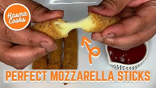 Mozzarella Sticks  How to Make Mozzarella Sticks at Home  McDonalds Mozzarella Cheese Sticks [upl. by Eurydice170]