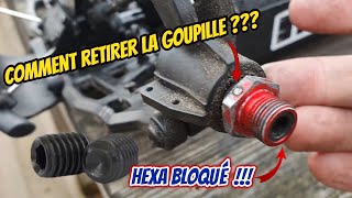 hexa bloqué  comment retirer la goupille [upl. by Adrahs251]