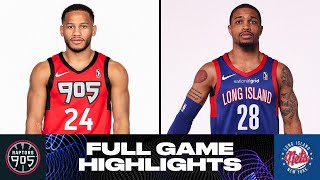 Long Island Nets vs Raptors 905  Game Highlights [upl. by Siron]