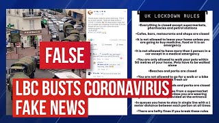 LBC busts coronavirus fake news and misinformation  LBC [upl. by Socha]