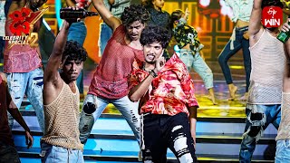 SteppaMaar SongCharan Sai Performance  Dhee Celebrity Special2  14th August 2024  ETV Telugu [upl. by Aisor810]