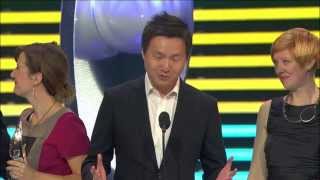 The 2012 Dice Awards Game of the Year award [upl. by Odnuges]