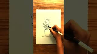 Line Art Drawing Shortvideo [upl. by Rossuck]